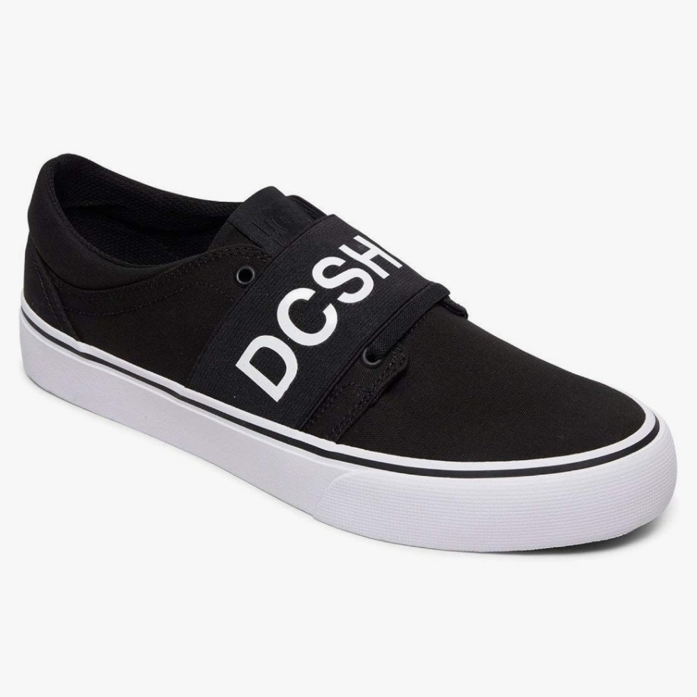 Dc  shoes Men's skateboarding shoes color black and white size 7 NWT